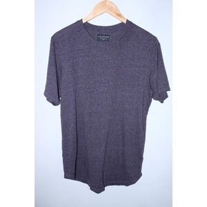 Goodlife Men's Large Plum Short Sleeve Crew Neck T-Shirt Made in USA